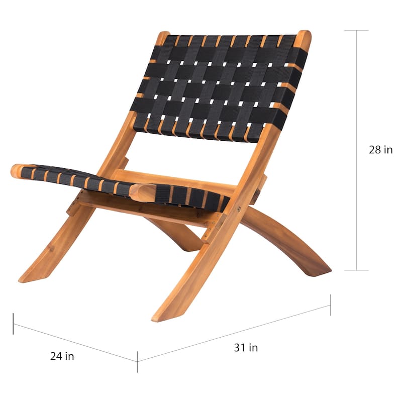 Sabra Folding Outdoor Chair by Havenside Home
