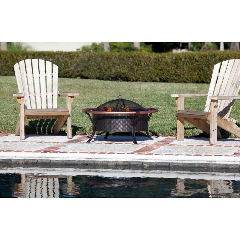 Komoran Rail Fire Pit by Havenside Home
