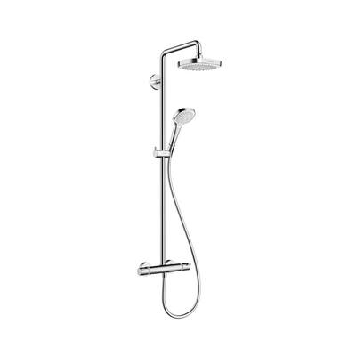 Hansgrohe Croma Select E 2.0 GPM 2-Jet Showerpipe 180 - 14.13" x 43.39" x 4.41"