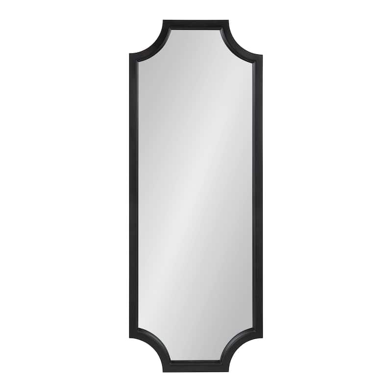Carson Carrington Ulfhestra Full Length Framed Scallop Wall Mirror - 18x48