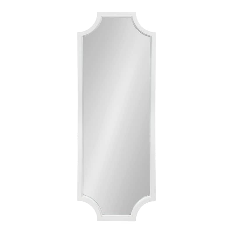 Carson Carrington Ulfhestra Full Length Framed Scallop Wall Mirror - 18x48