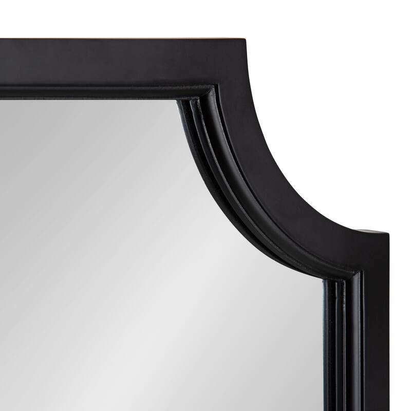 Carson Carrington Ulfhestra Full Length Framed Scallop Wall Mirror - 18x48