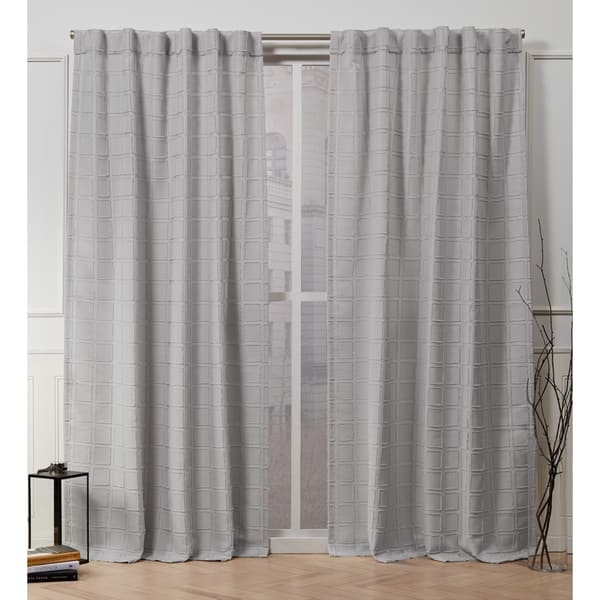 Shop Nicole Miller Helix Hidden Tab Top Curtain Panel Pair Free