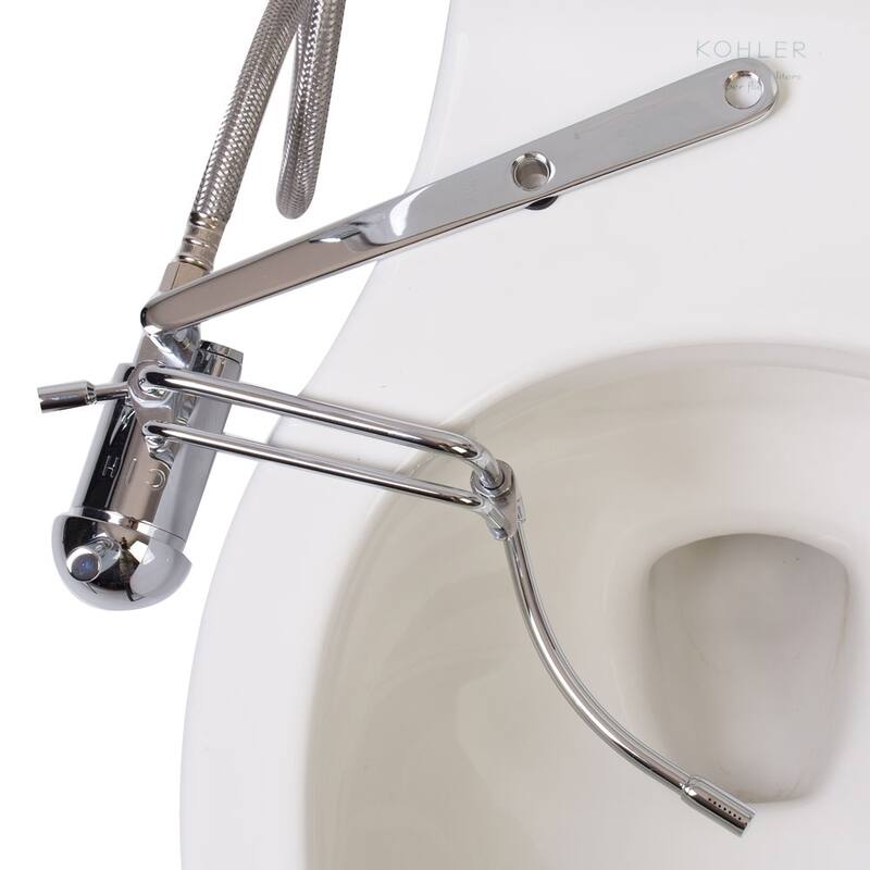 GoBidet 2003c Chrome Bidet Attachment