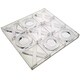 OnDisplay Luxe Acrylic Tic Tac Toe Set, Clear - Thumbnail 0