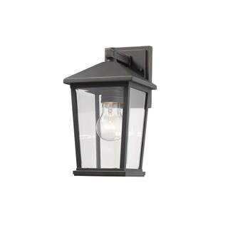 Beacon 1 Light Outdoor Wall Sconce in Oil Rubbed Bronze