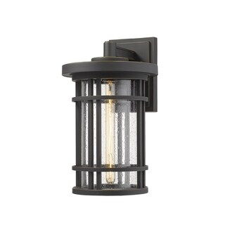 Jordan 1 Light Outdoor Wall Sconce in Oil Rubbed Bronze