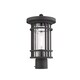 preview thumbnail 2 of 0, Jordan 1 Light Outdoor Post Mount Fixture in Oil Rubbed Bronze - Brown