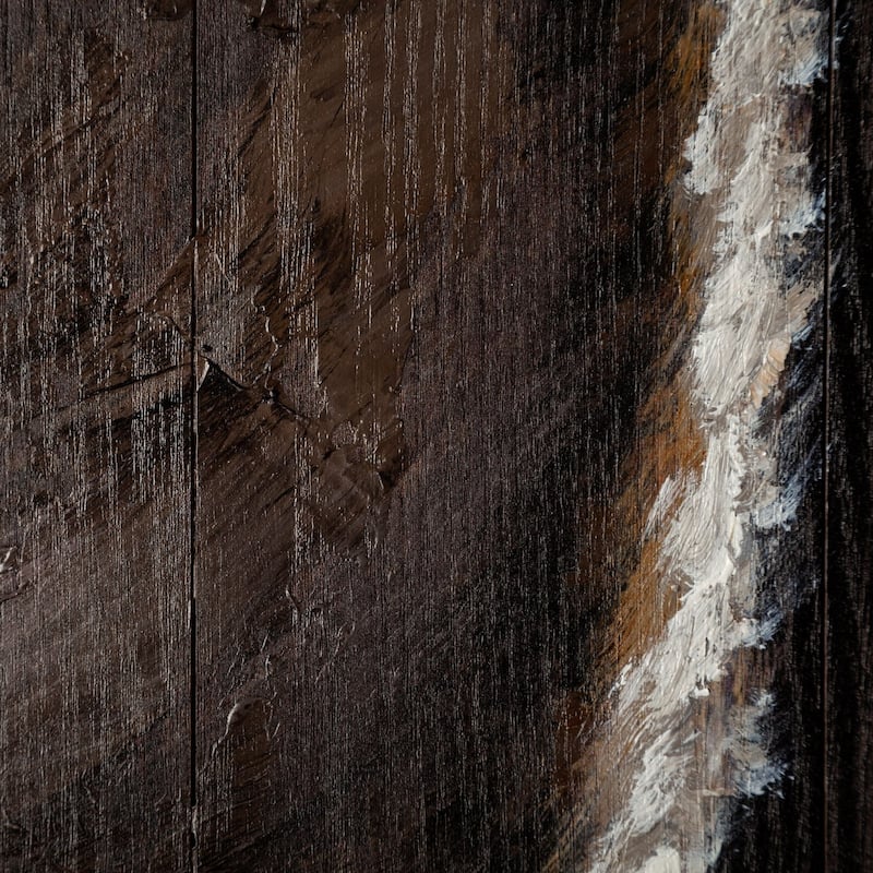 "Equus" Horse Original Hand Painted on Wood Oil Painting (Set of 2) - 60"W x 60"H x 1.5"D