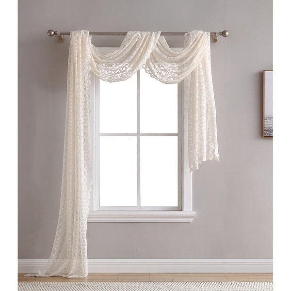 window scarf curtains
