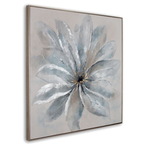 Radiant Blossom Framed Canvas - On Sale - Overstock - 27796046
