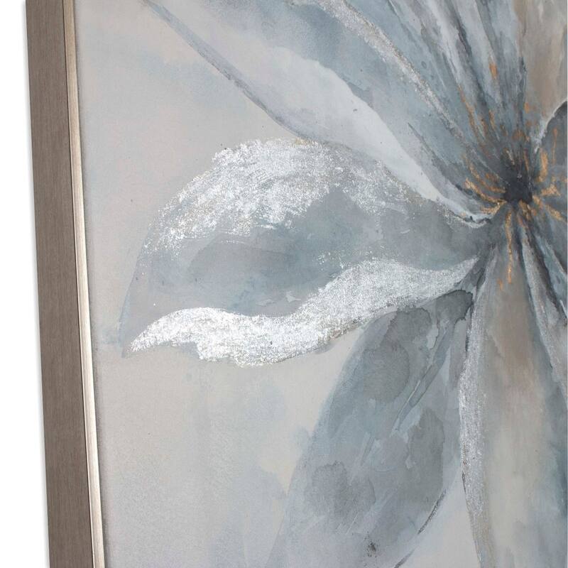 Radiant Blossom Large Framed Hand Painted on Canvas