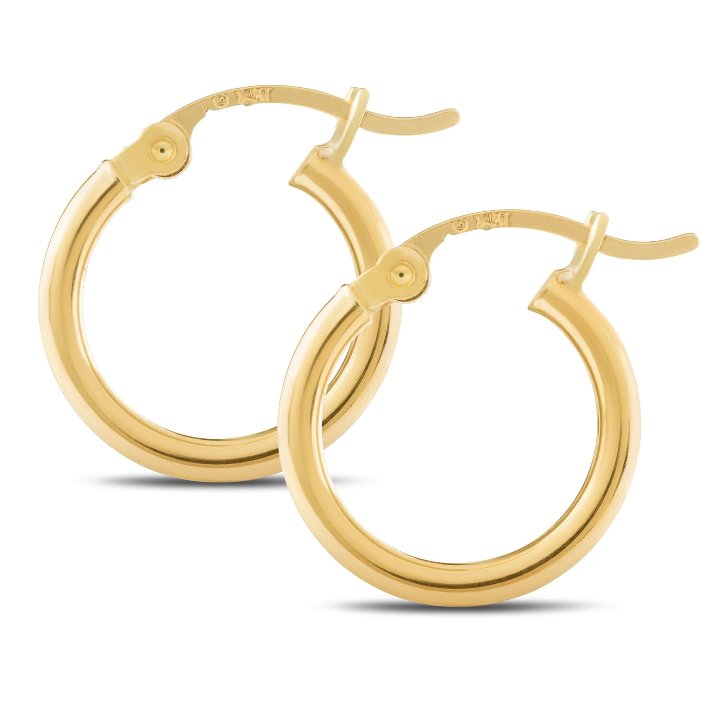 gold hoop earrings for women