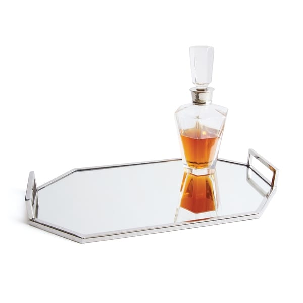 Hip Vintage Anaheim Polished Nickel Handle Tray. Opens flyout.