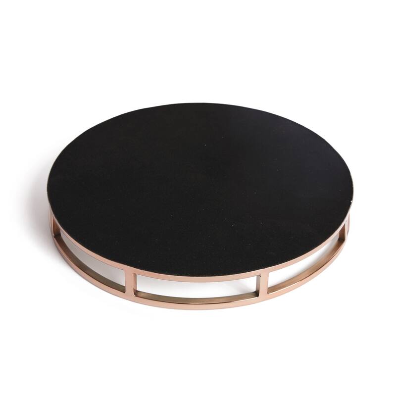 Hip Vintage Montero Polished Copper Round Tray