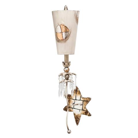 Whimsical One 1-Light Xlarge Wall Sconce in ivory Lucas McKearn