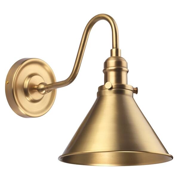 slide 1 of 1, Antique Brass Retro Rustic Wall Sconce adjustible Lucas McKearn