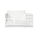 preview thumbnail 7 of 16, Carter's by Davinci Dakota 4-in-1 Crib and Changer Combo