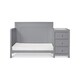 preview thumbnail 11 of 16, Carter's by Davinci Dakota 4-in-1 Crib and Changer Combo Grey
