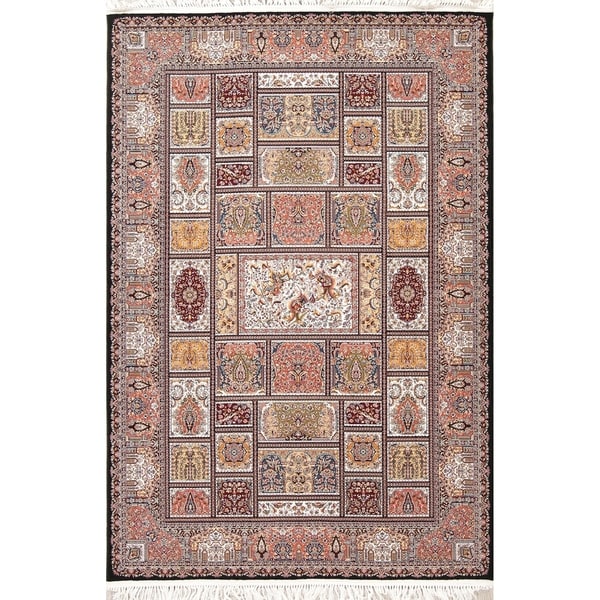 Copper Grove Assens Geometric Turkish Oriental Wool/Acrylic Area Rug - 7'4" x 4'11"