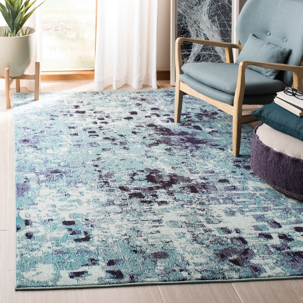 Safavieh Madison Collection Mad425f Boho Abstract Distressed Area Rug 8