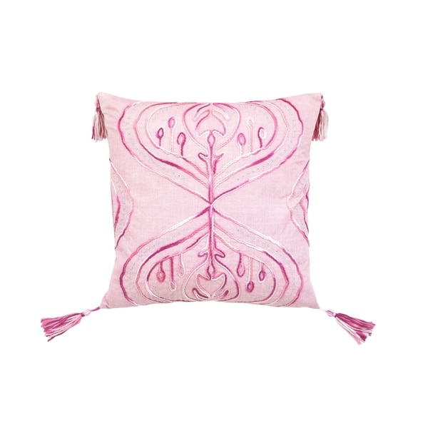 Hot pink accent discount pillows