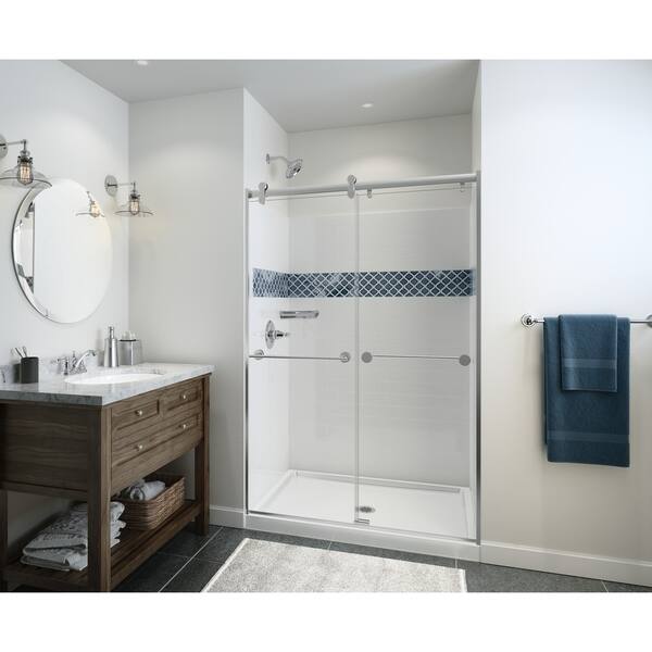 Shop Delta Bath Safety Contemporary Corner Shelf With Assist Bar 41516 Bl Matte Black On Sale Overstock 27801804