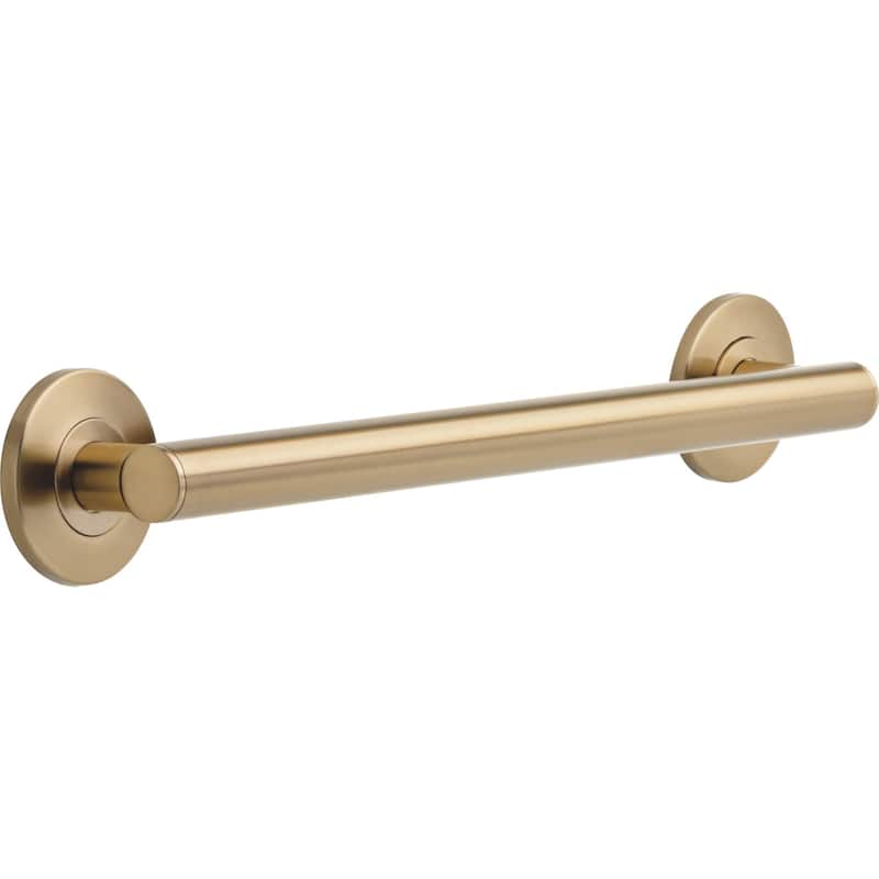 Delta Bath Safety 18" Contemporary Decorative ADA Grab Bar 41818CZ