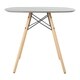 preview thumbnail 7 of 5, Allen Dining Table with Wood Legs