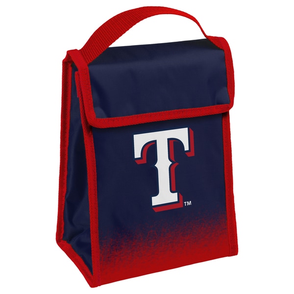 MLB Team Logo Gradient Insulated Velcro Lunch Bag - Texas Rangers. Opens flyout.