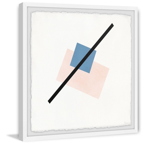 Handmade A Clean Line Framed Print