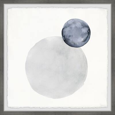 Handmade The Moon and the Earth Framed Print