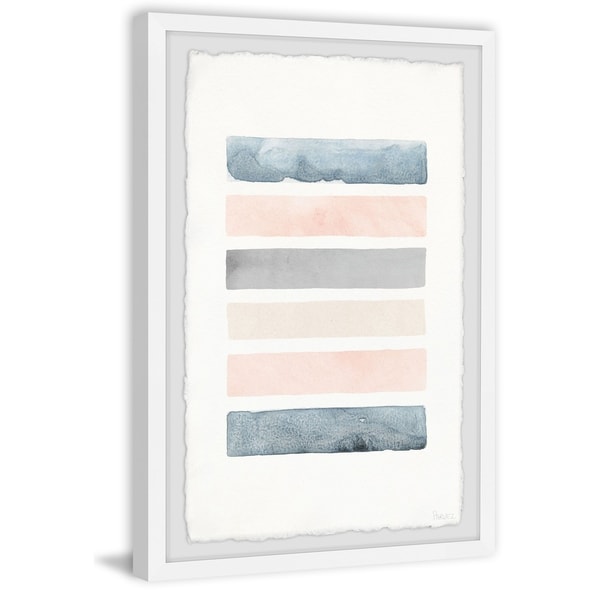 Handmade Color Palettes Framed Print