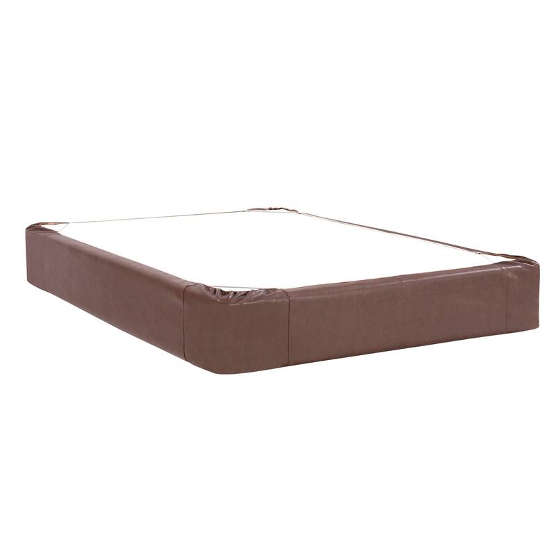 Allan Andrews Avanti Boxspring Cover - Twin - Brown