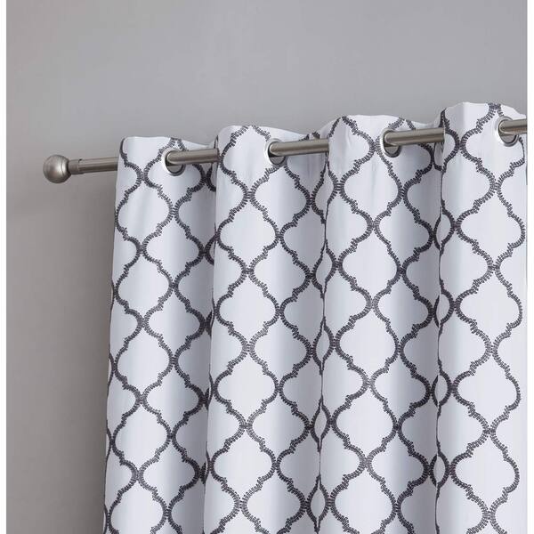 Shop Lattice Embroidered Thermal Room Darkening Blackout Window