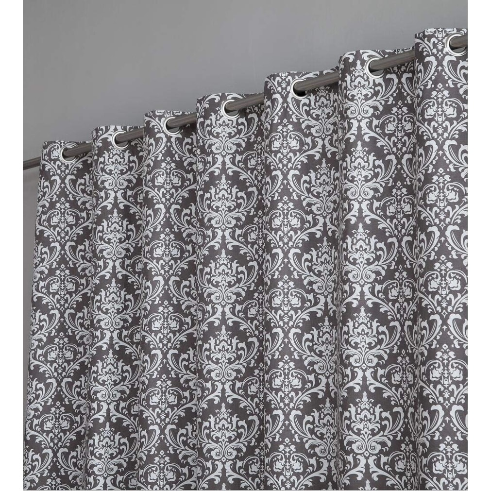 Damask Print 100 Full Blackout Curtains Room Darkening Full Blackout Curtains Room Darkening