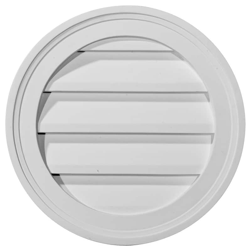 Round Gable Vent Louver