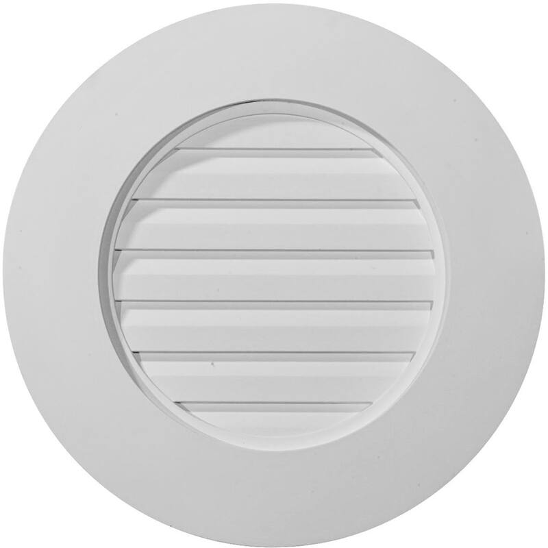 Round Gable Vent Louver