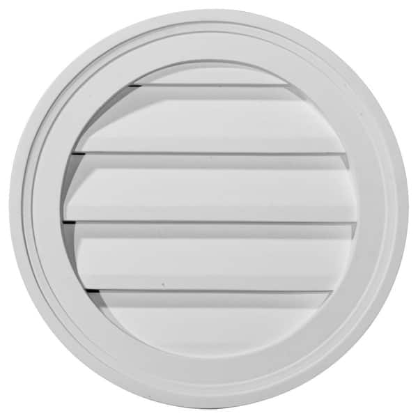 Round Gable Vent Louver - Bed Bath & Beyond - 27814472