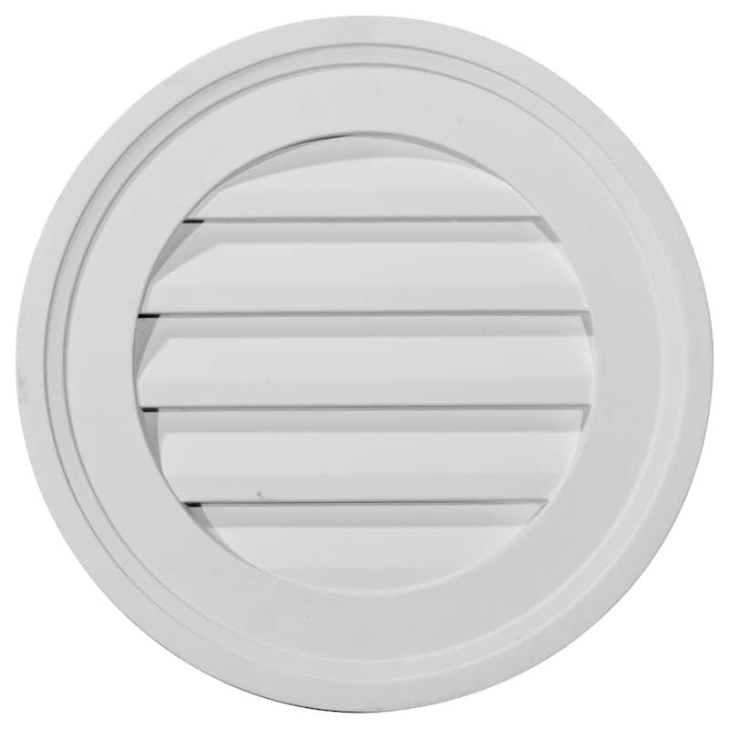 Round Gable Vent Louver