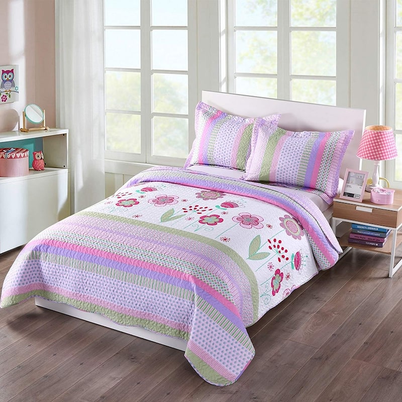 Porch & Den Lela Floral Comforter Set - Full