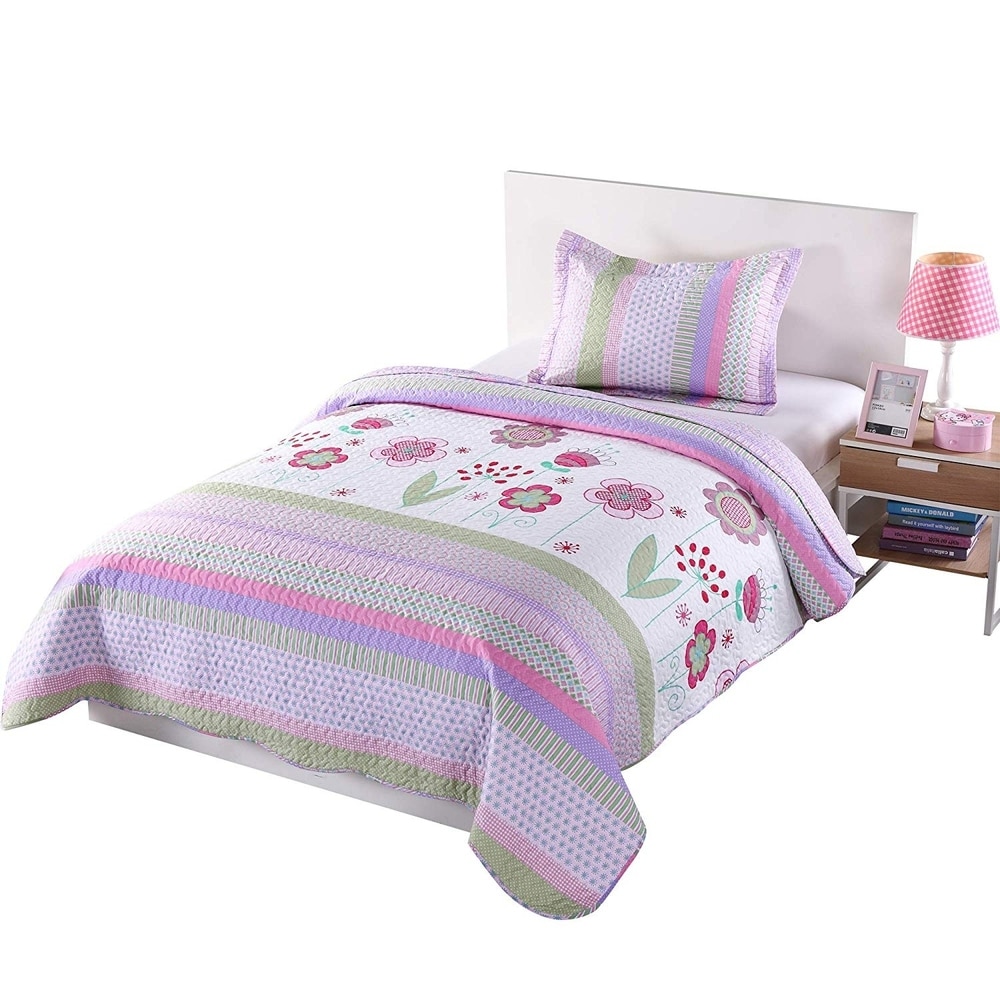 girls purple comforter