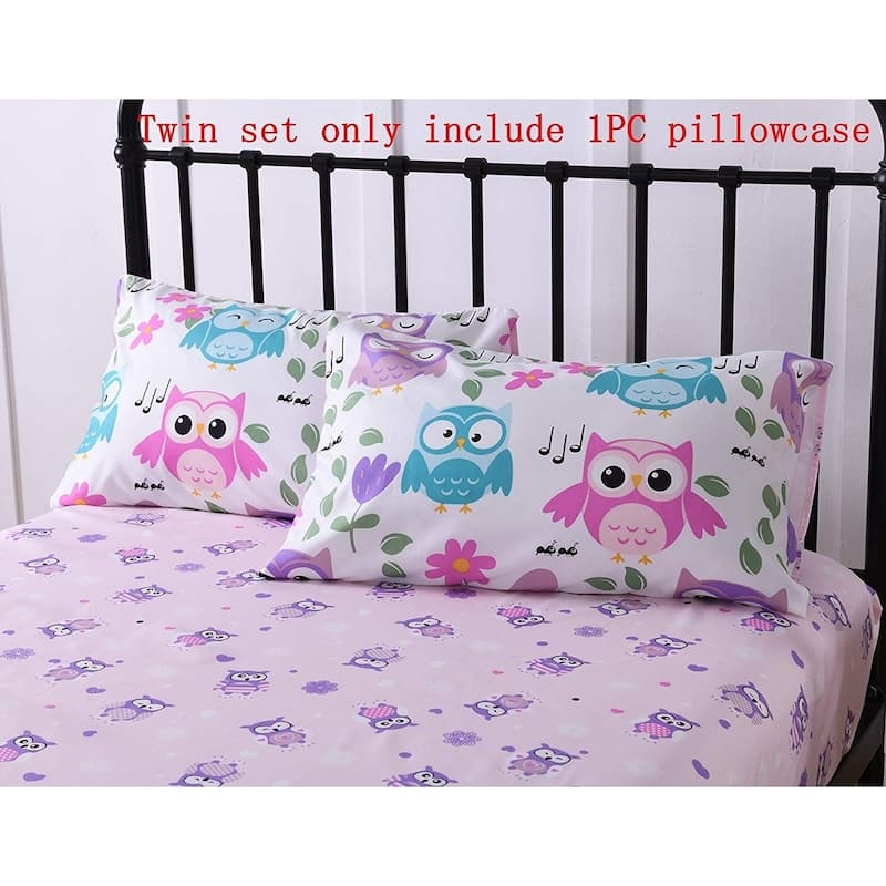 Porch & Den Lodi Owl Bed Sheets