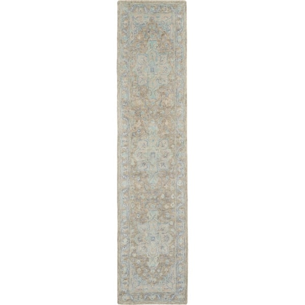 Nourison Jazmine Hand-Tufted Vintage Medallion Area Rug