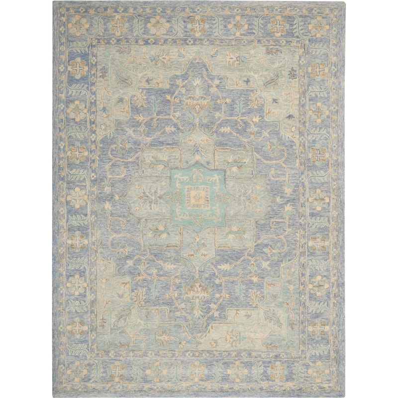 Nourison Jazmine Hand-Tufted Vintage Medallion Area Rug