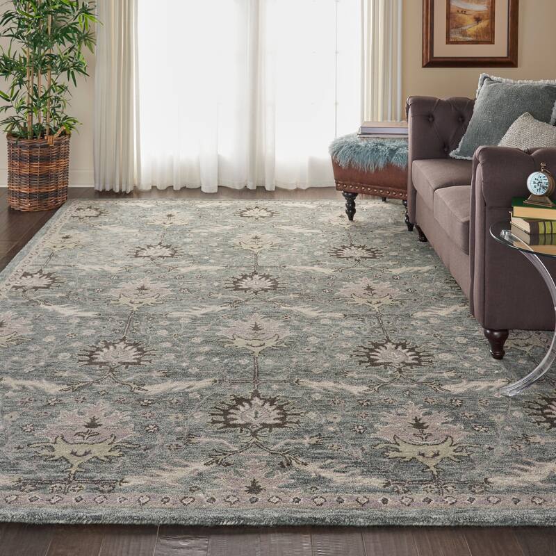 Nourison Jazmine Hand-Tufted Vintage Traditional Area Rug