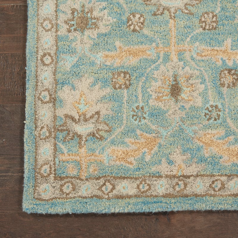 Nourison Jazmine Hand-Tufted Vintage Traditional Area Rug