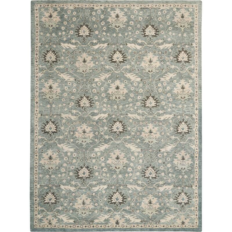 Nourison Jazmine Hand-Tufted Vintage Traditional Area Rug