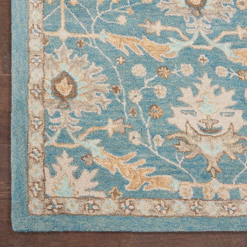 Nourison Jazmine Hand-Tufted Vintage Traditional Area Rug