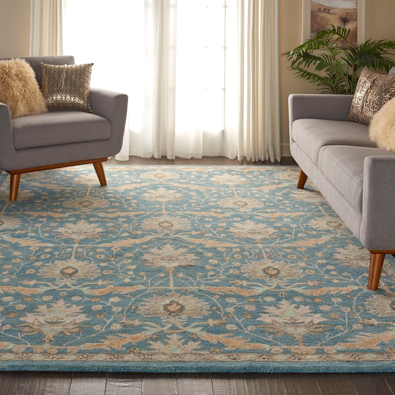 Nourison Jazmine Hand-Tufted Vintage Traditional Area Rug